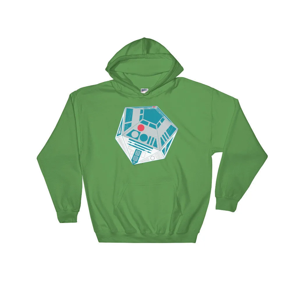 R2-D20 Sci-fi Gaming Die Hoodie