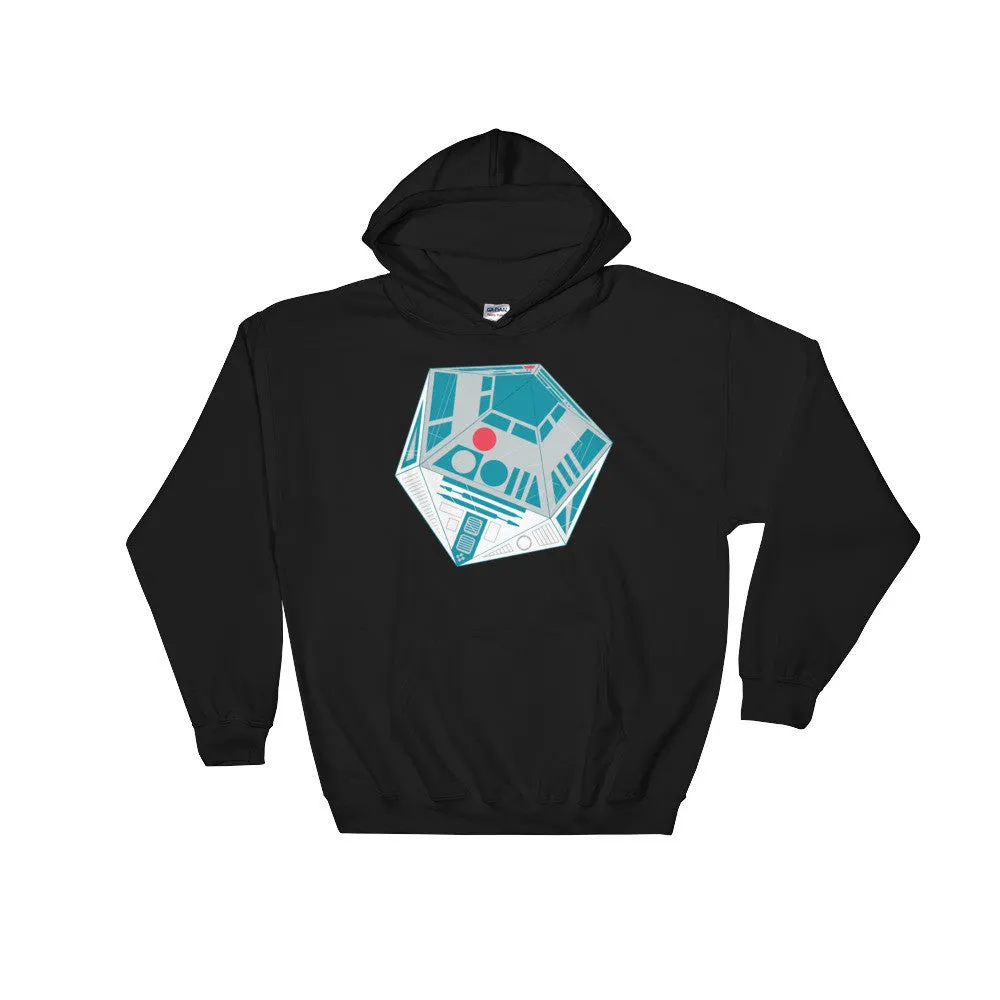 R2-D20 Sci-fi Gaming Die Hoodie