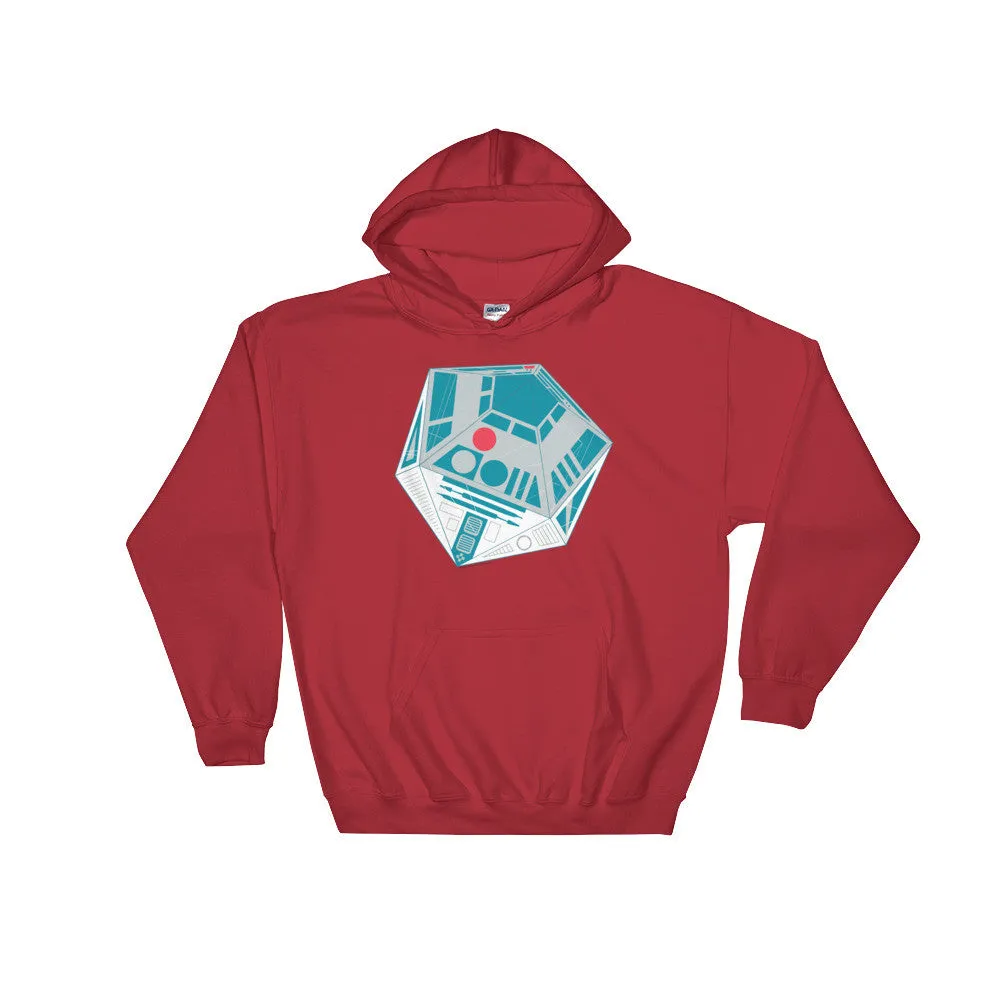 R2-D20 Sci-fi Gaming Die Hoodie