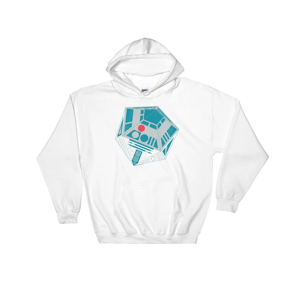 R2-D20 Sci-fi Gaming Die Hoodie