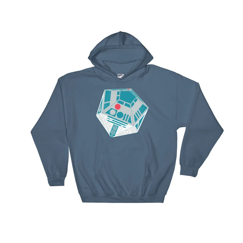 R2-D20 Sci-fi Gaming Die Hoodie