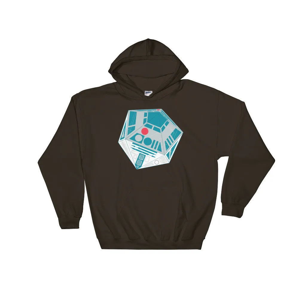 R2-D20 Sci-fi Gaming Die Hoodie