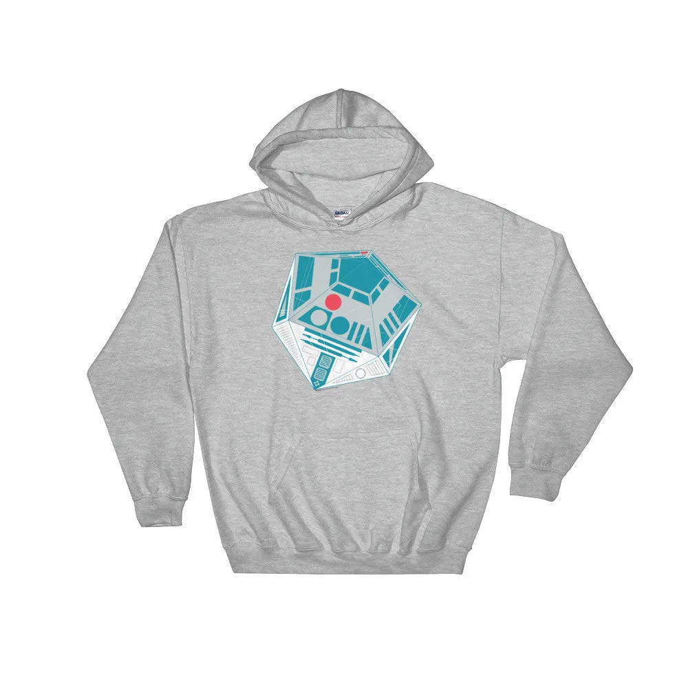 R2-D20 Sci-fi Gaming Die Hoodie