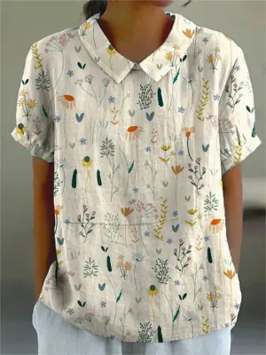 Raelyn Wildflower blouse - The essence of summer in pastel shades