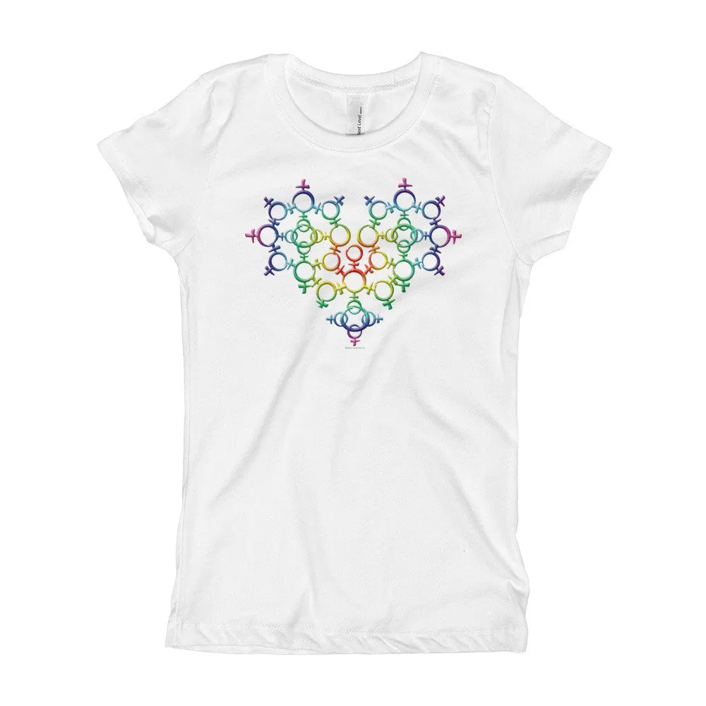 Rainbow Venus Heart Princess T-Shirt