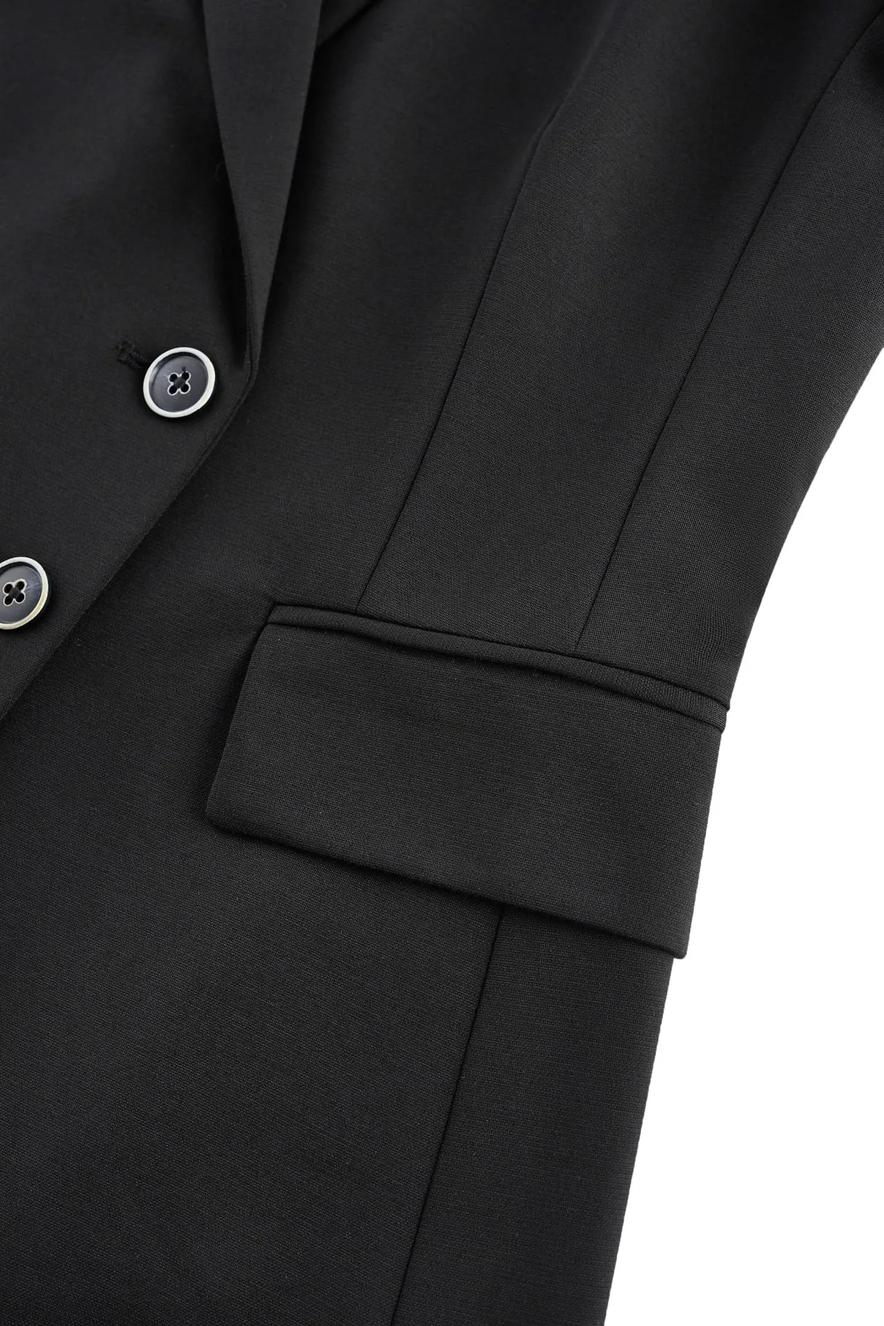 Rayon Blend Ponte Slim Fit Casual Blazer