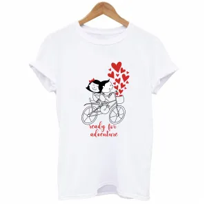 Ready For Adventure Couple T-shirt