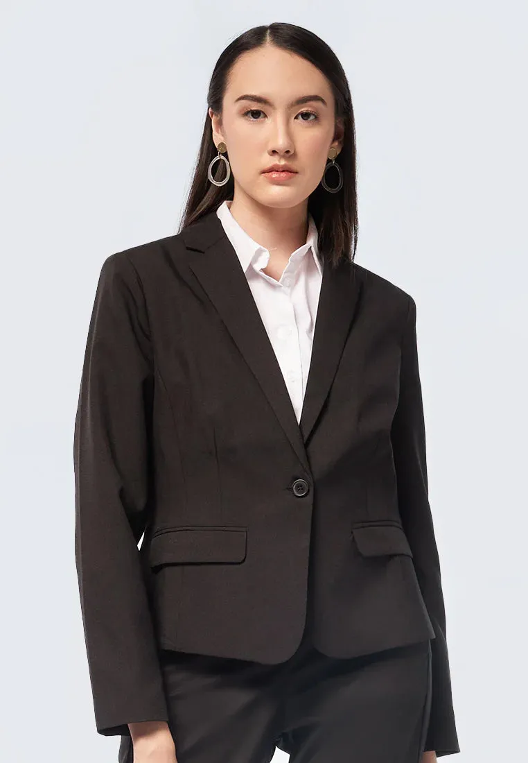 Regular Fit Single Breasted Blazer