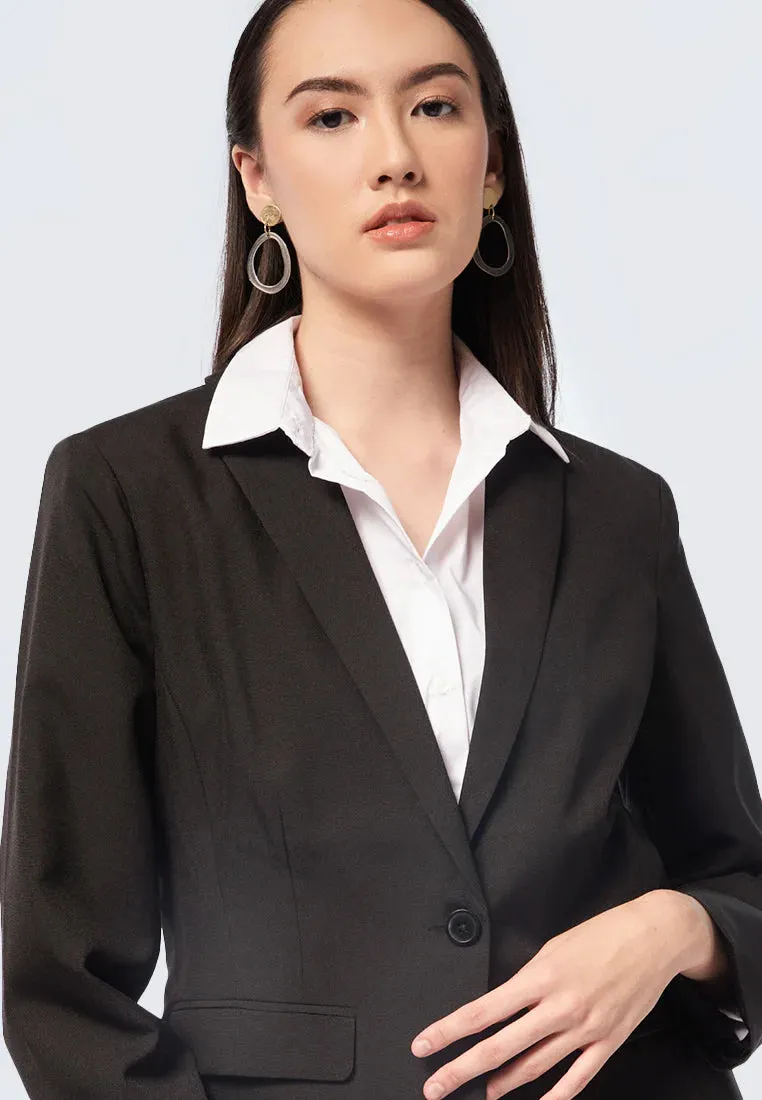 Regular Fit Single Breasted Blazer