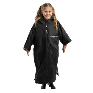 Reincoat Kids Black Waterproof Dry Robe