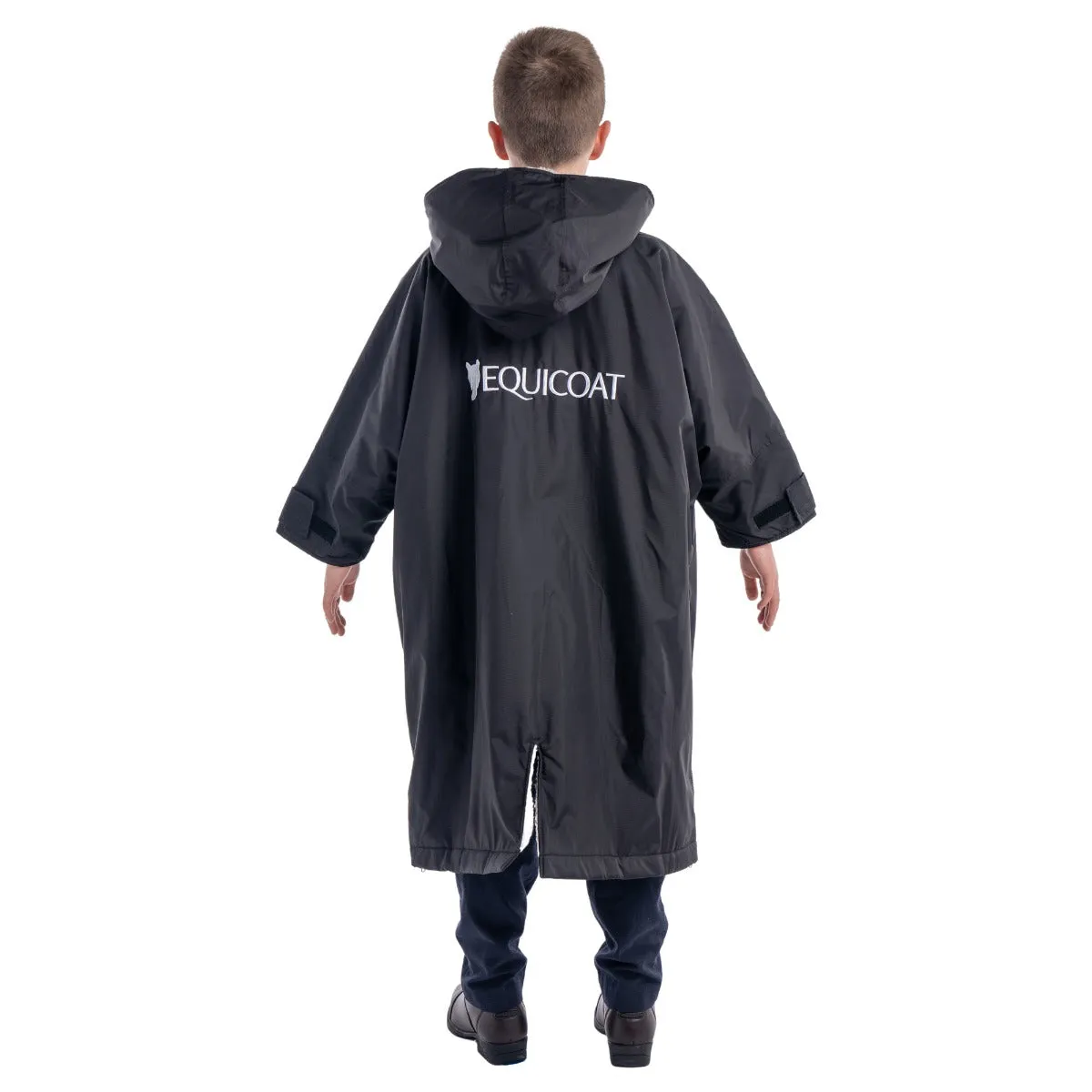 Reincoat Kids Black Waterproof Dry Robe