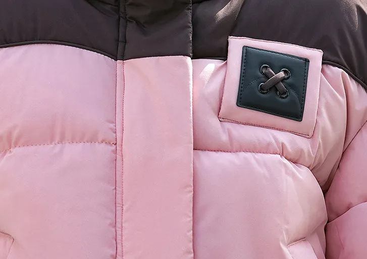 Relaxed-fit Cropped Water-resistant Puffer Jacket for Women