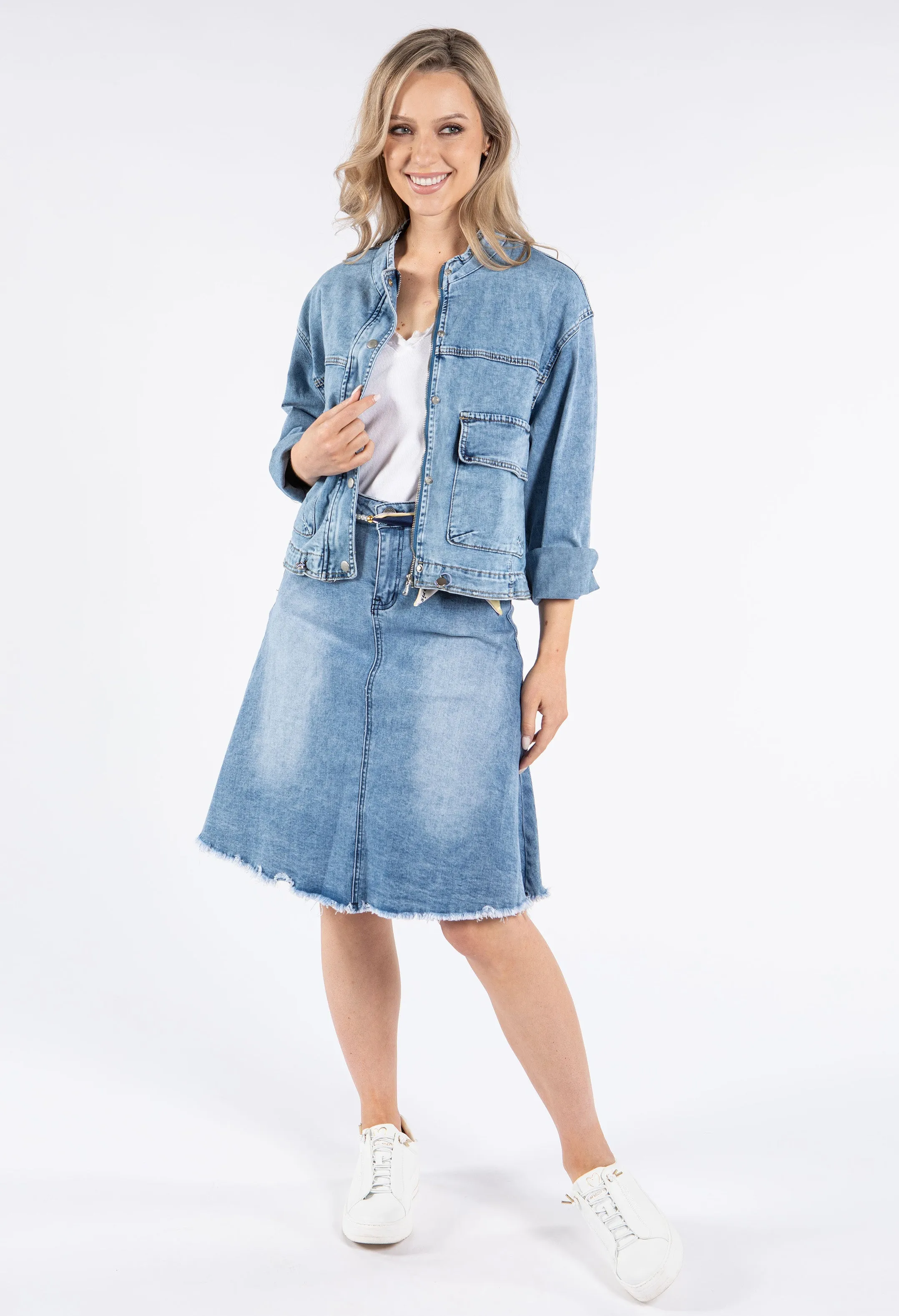 Relaxed Fit Denim Jacket