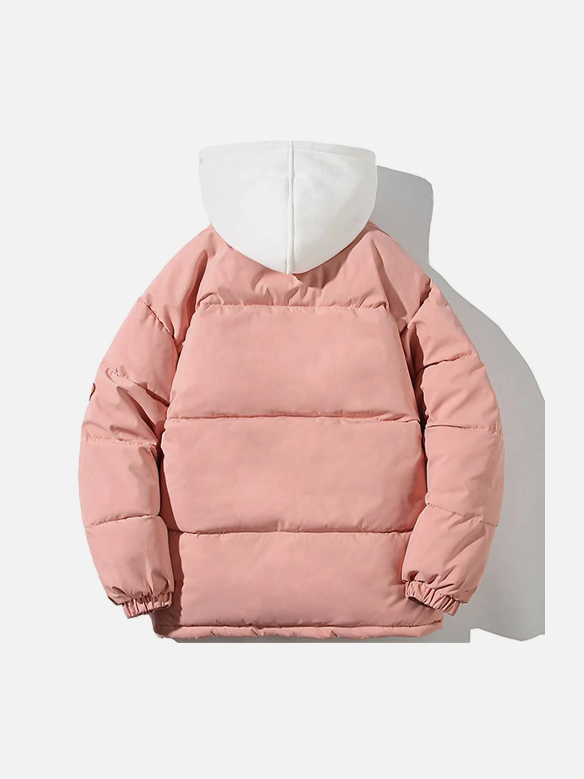 Rimiro - Fake Two-piece Hooded Winter Coat