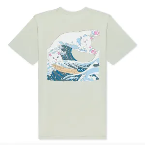 RIPNDIP Great Wave T-Shirt Sage