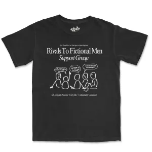 Rivals To Fictional Men Support Group Garment Dyed Tee