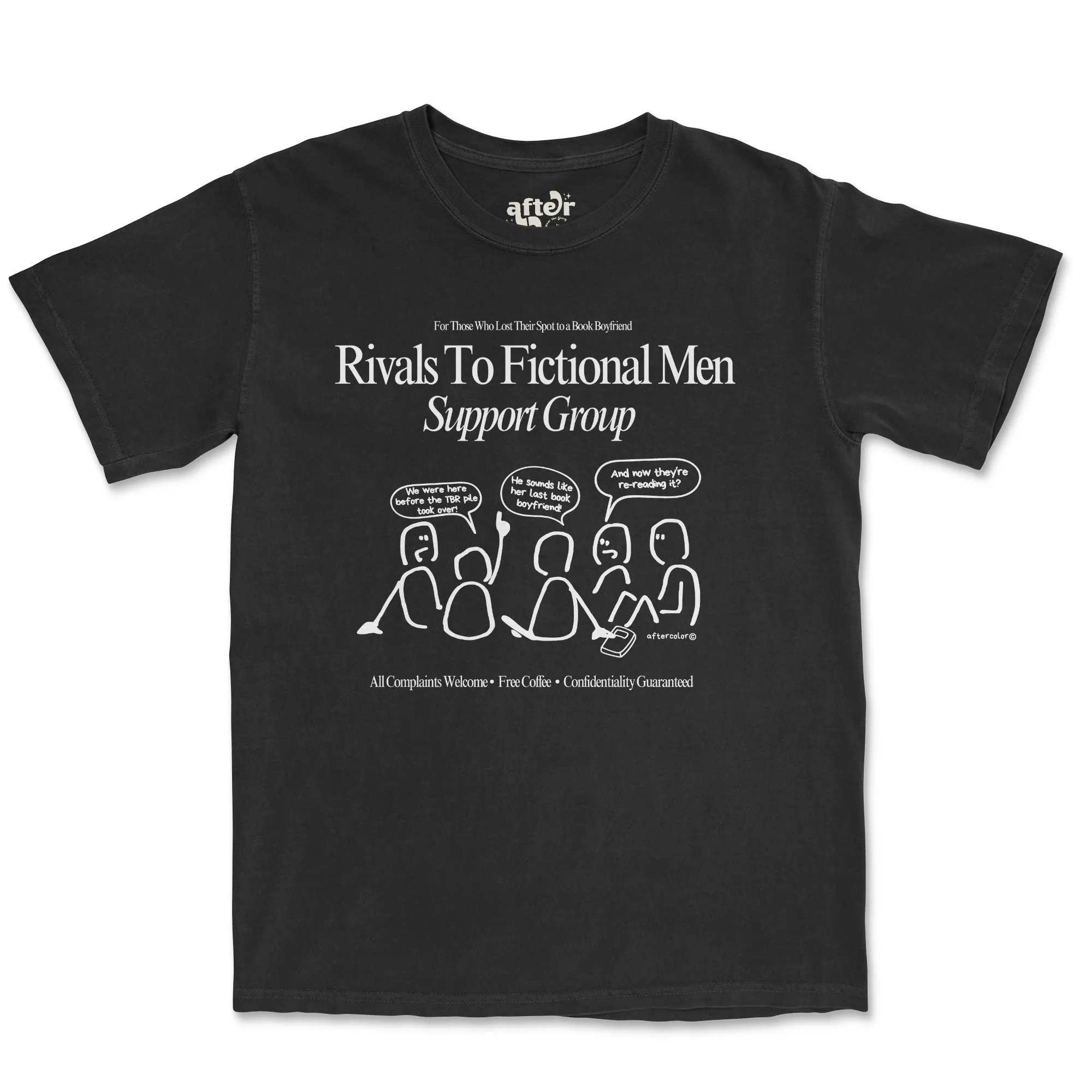 Rivals To Fictional Men Support Group Garment Dyed Tee