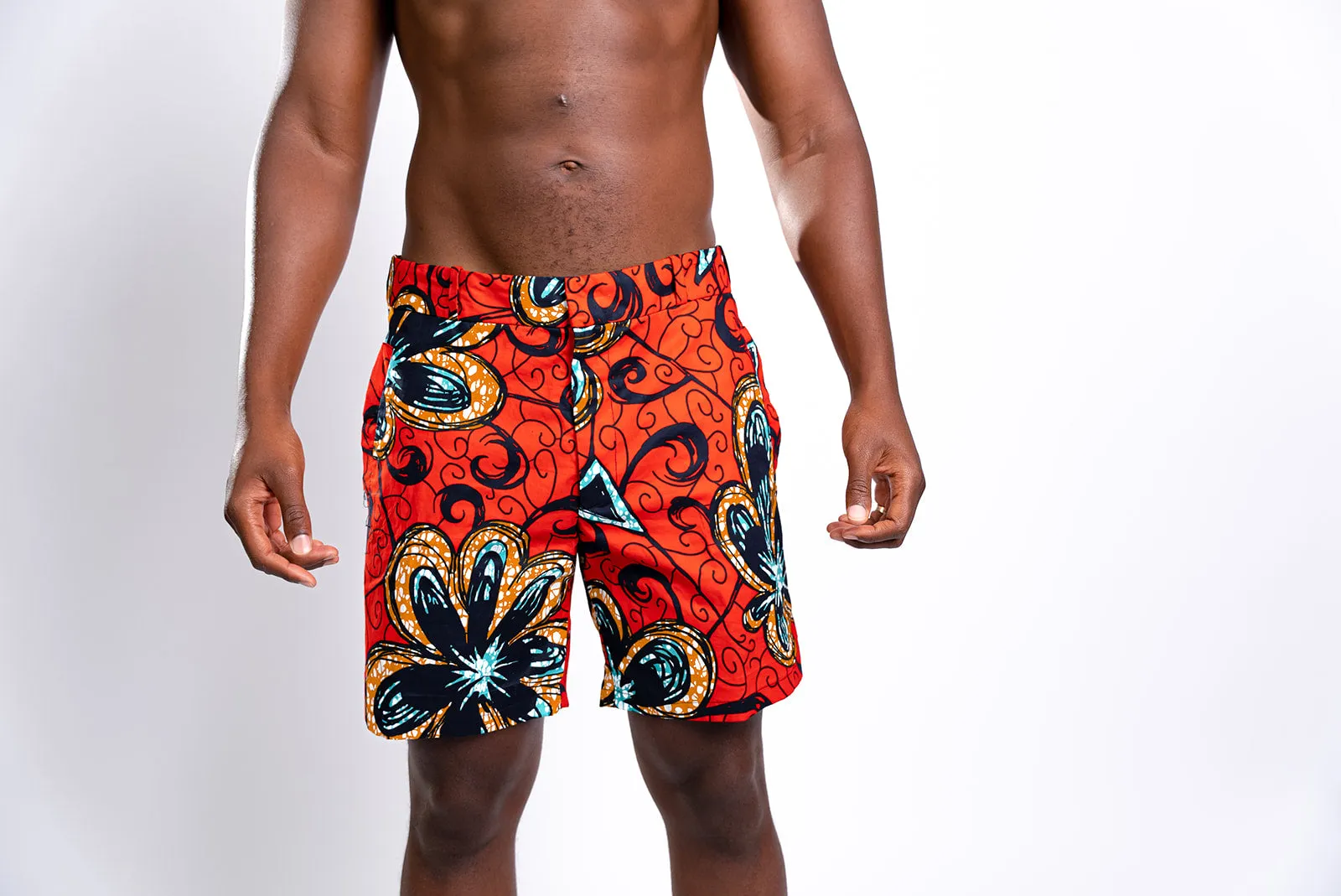 Riviera Red Shorts