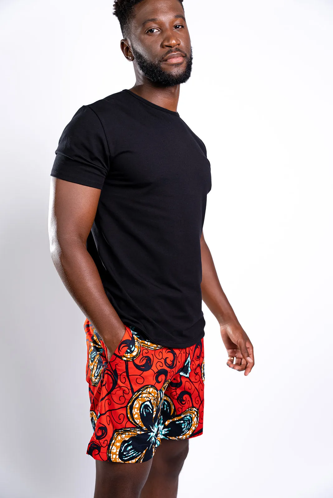 Riviera Red Shorts