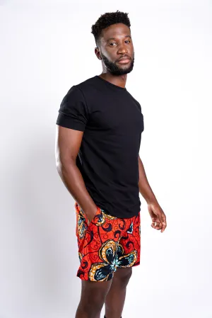 Riviera Red Shorts