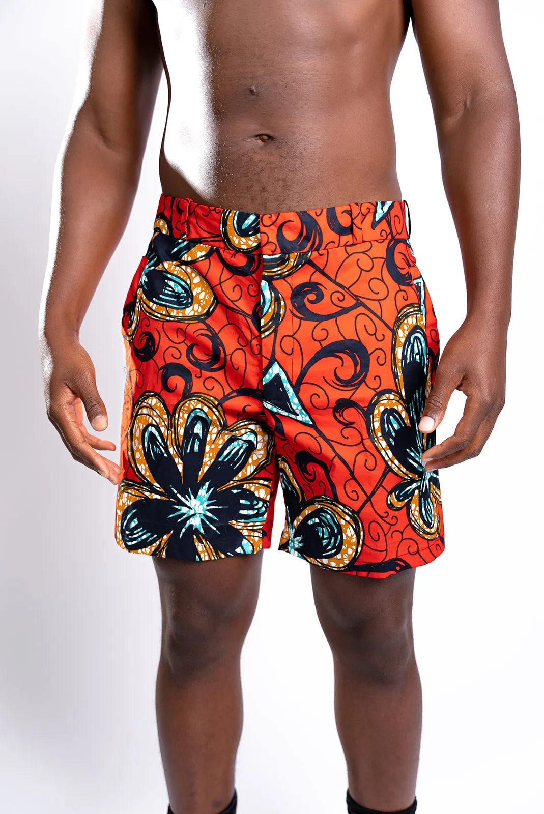 Riviera Red Shorts
