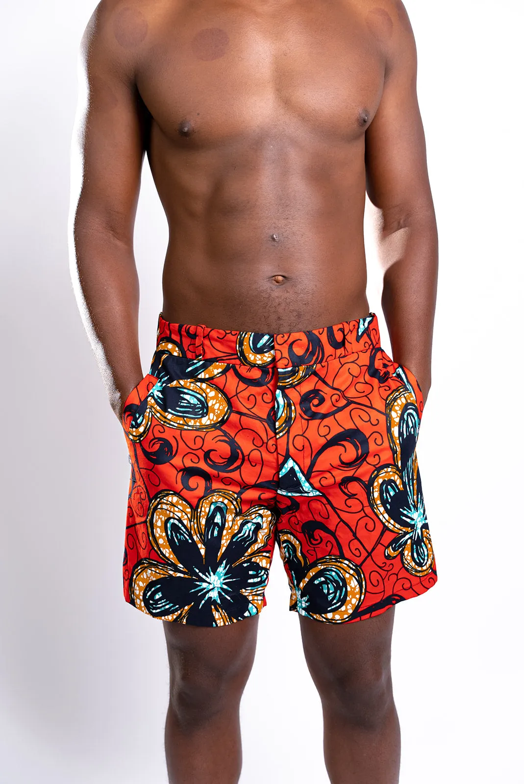 Riviera Red Shorts