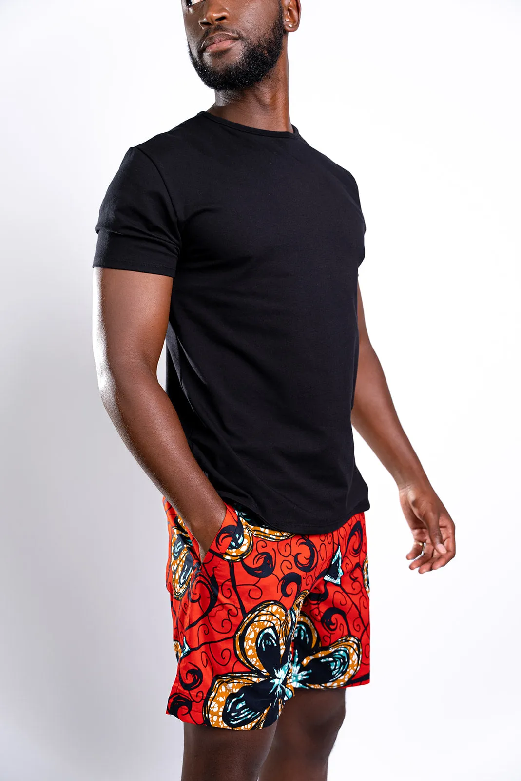 Riviera Red Shorts