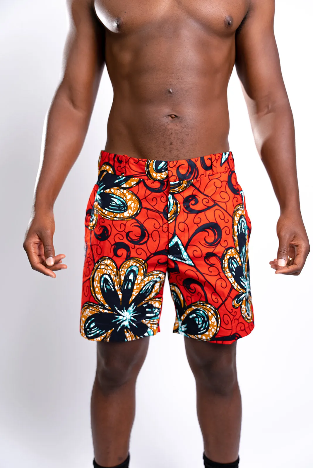 Riviera Red Shorts
