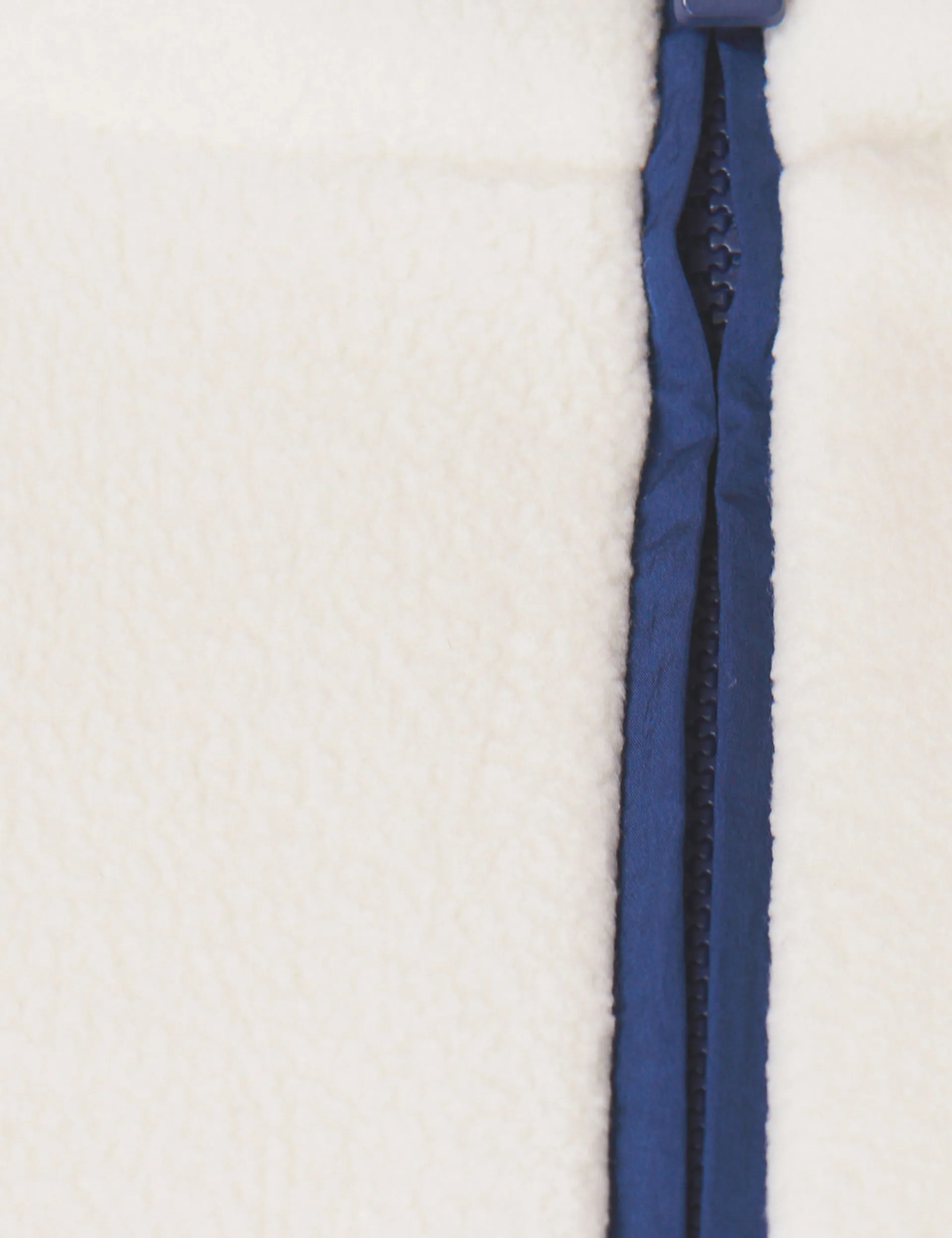 Roam Borg Zip Up - Lily White/Flux Blue