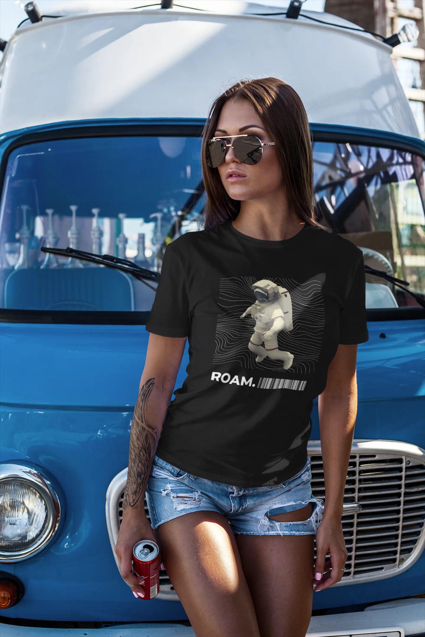 Roam  - Women's Slim T-Shirt