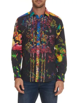 Robert Graham Victory Bouquet  Tailored Fit Long Sleeve Shirt