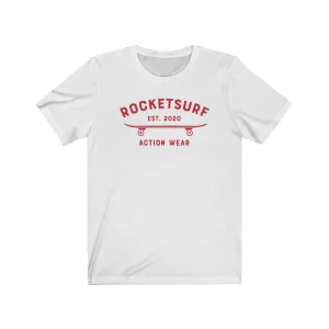 RocketSurf Red Skate Club Unisex Short Sleeve Tee