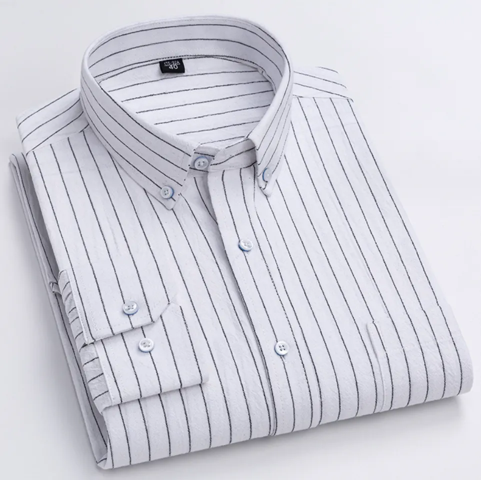 Ryan - Elegant Cotton Shirt for All Seasons for Men
