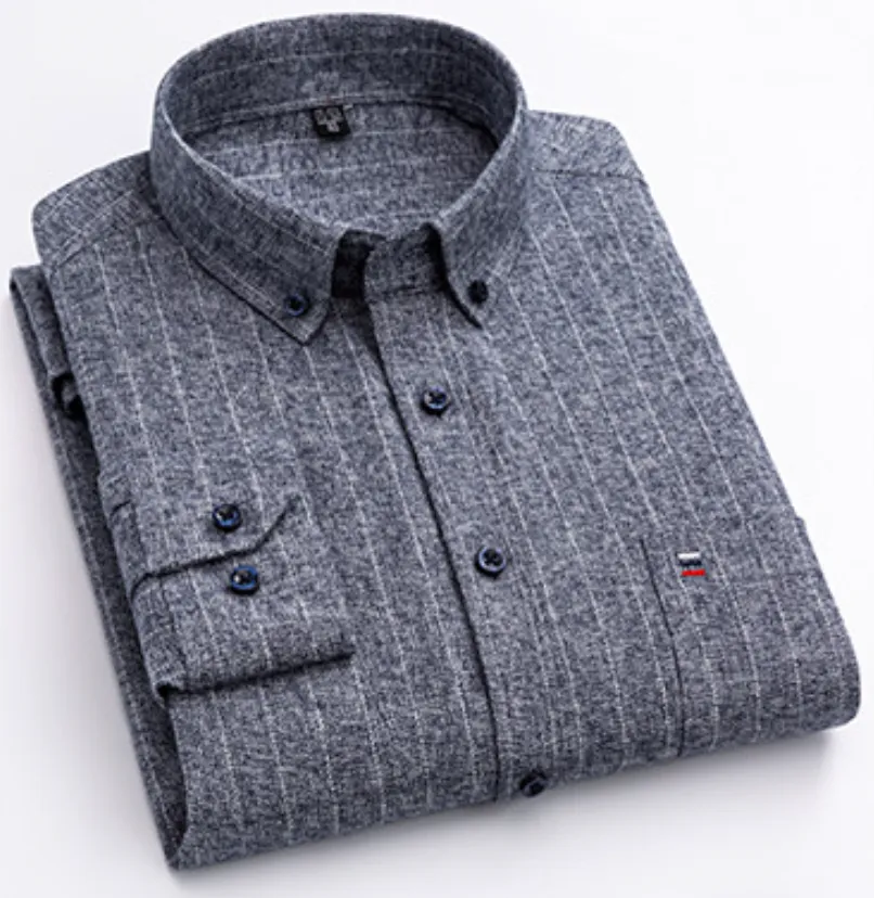 Ryan - Elegant Cotton Shirt for All Seasons for Men