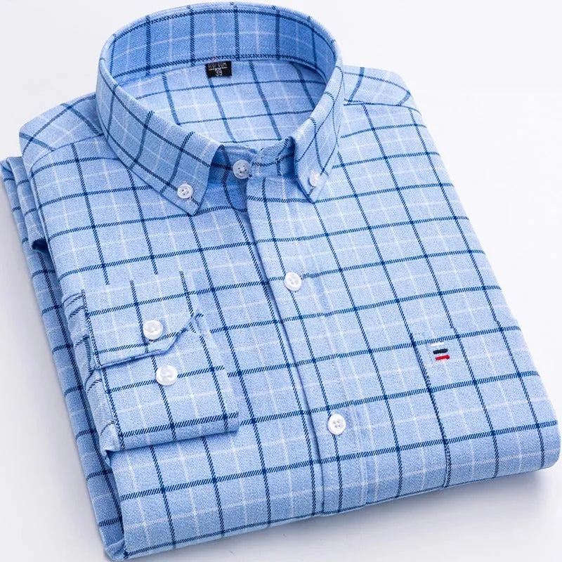 Ryan - Elegant Cotton Shirt for All Seasons for Men