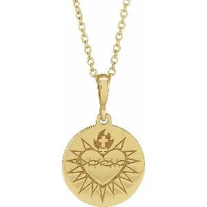 Sacred Heart 16-18" Necklace or Pendant R45426
