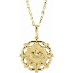 Sacred Heart 16" Necklace or Pendant R45414