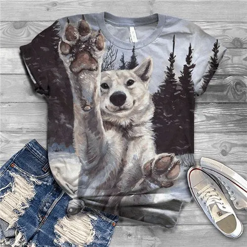 Save A Wolf T-Shirt