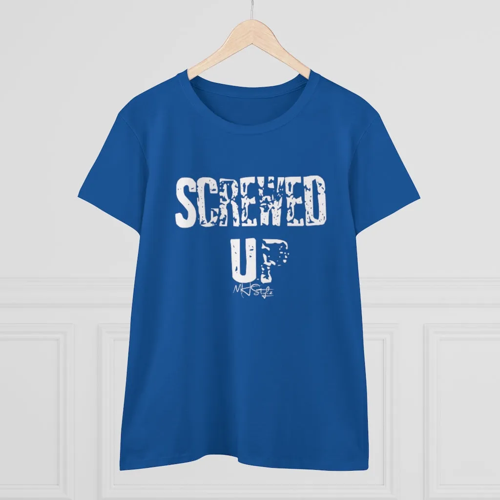 Screwed Up Women's Heavy Cotton Tee