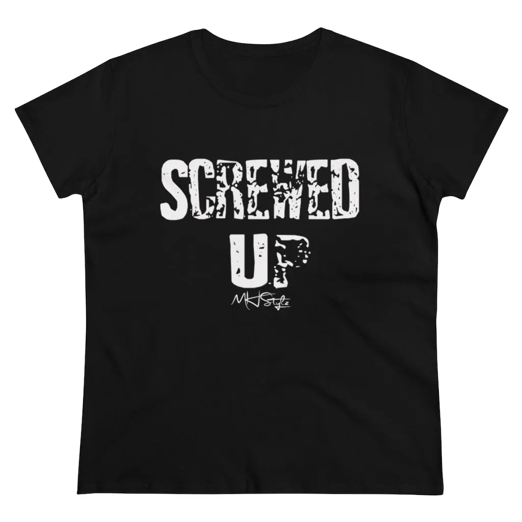 Screwed Up Women's Heavy Cotton Tee