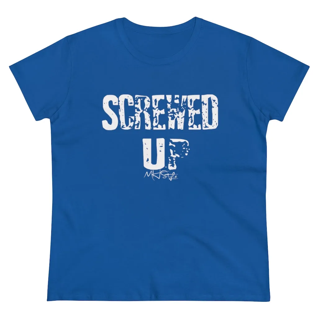 Screwed Up Women's Heavy Cotton Tee