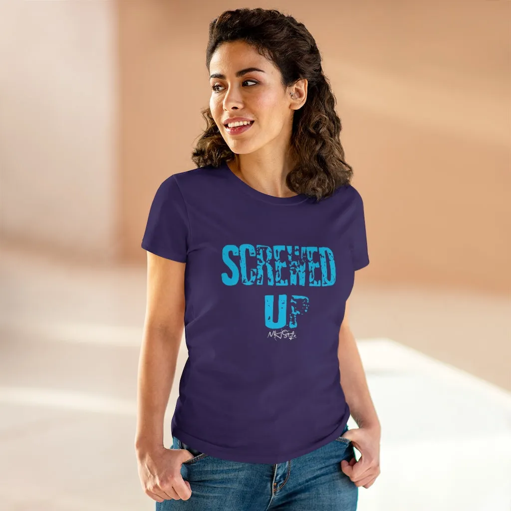 Screwed Up Women's Heavy Cotton Tee