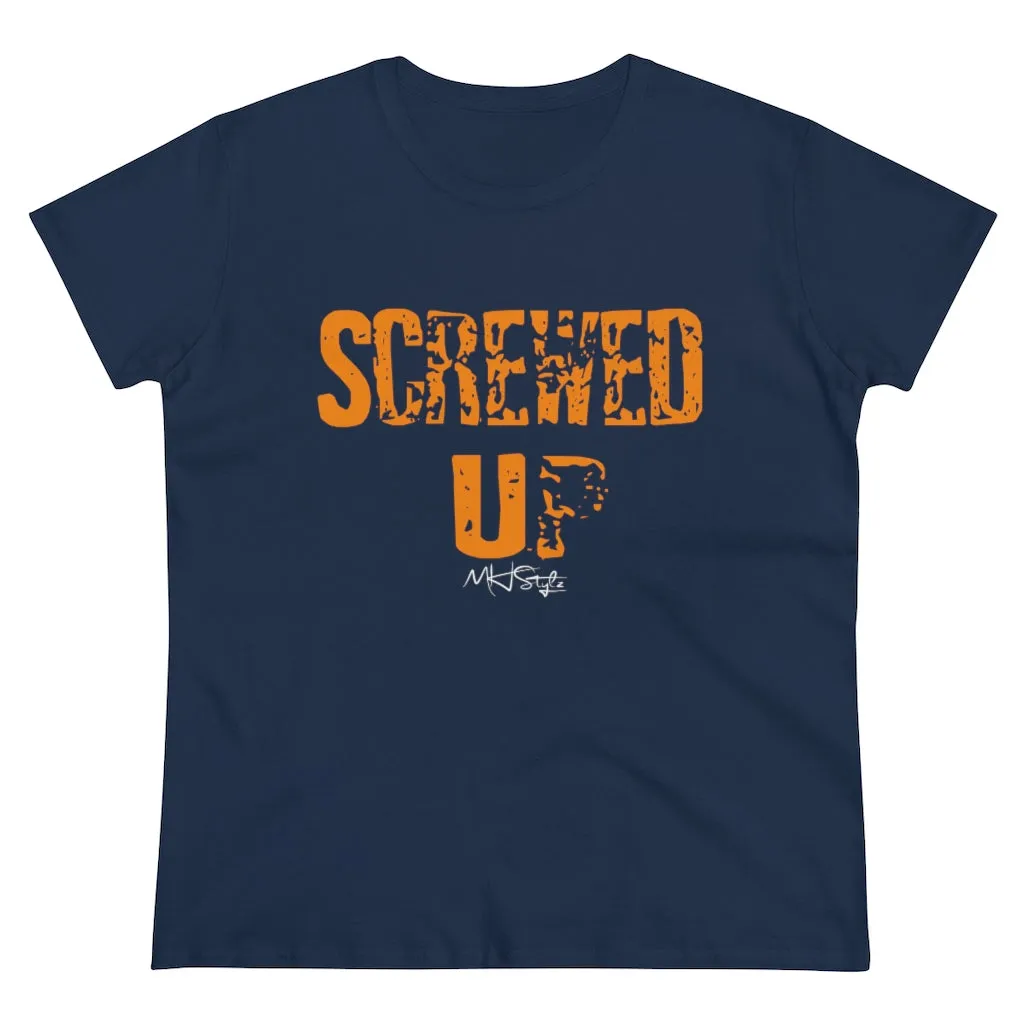 Screwed Up Women's Heavy Cotton Tee