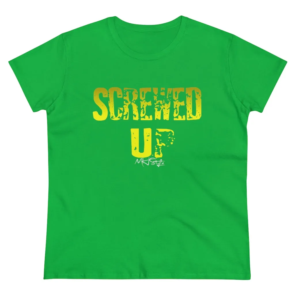 Screwed Up Women's Heavy Cotton Tee
