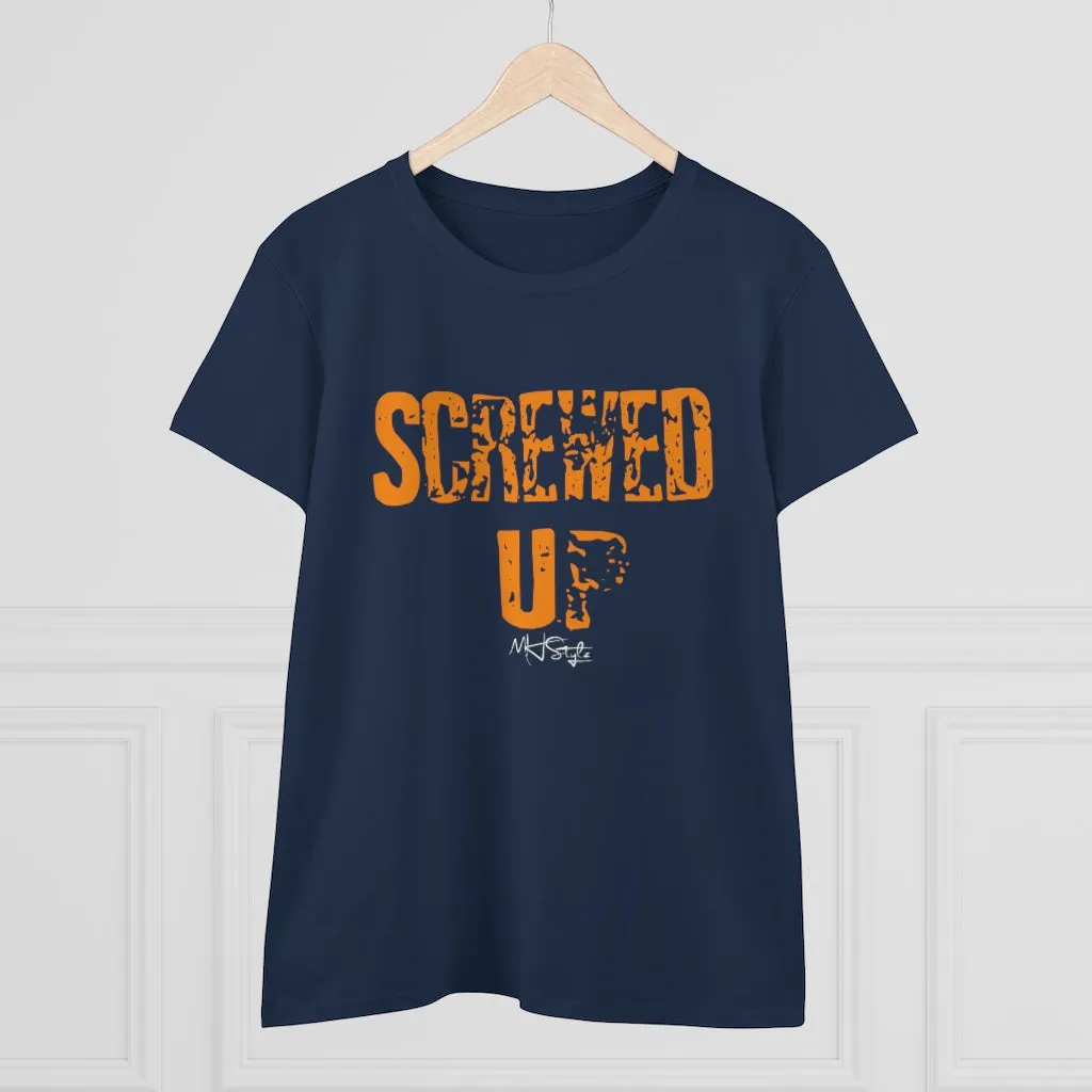 Screwed Up Women's Heavy Cotton Tee
