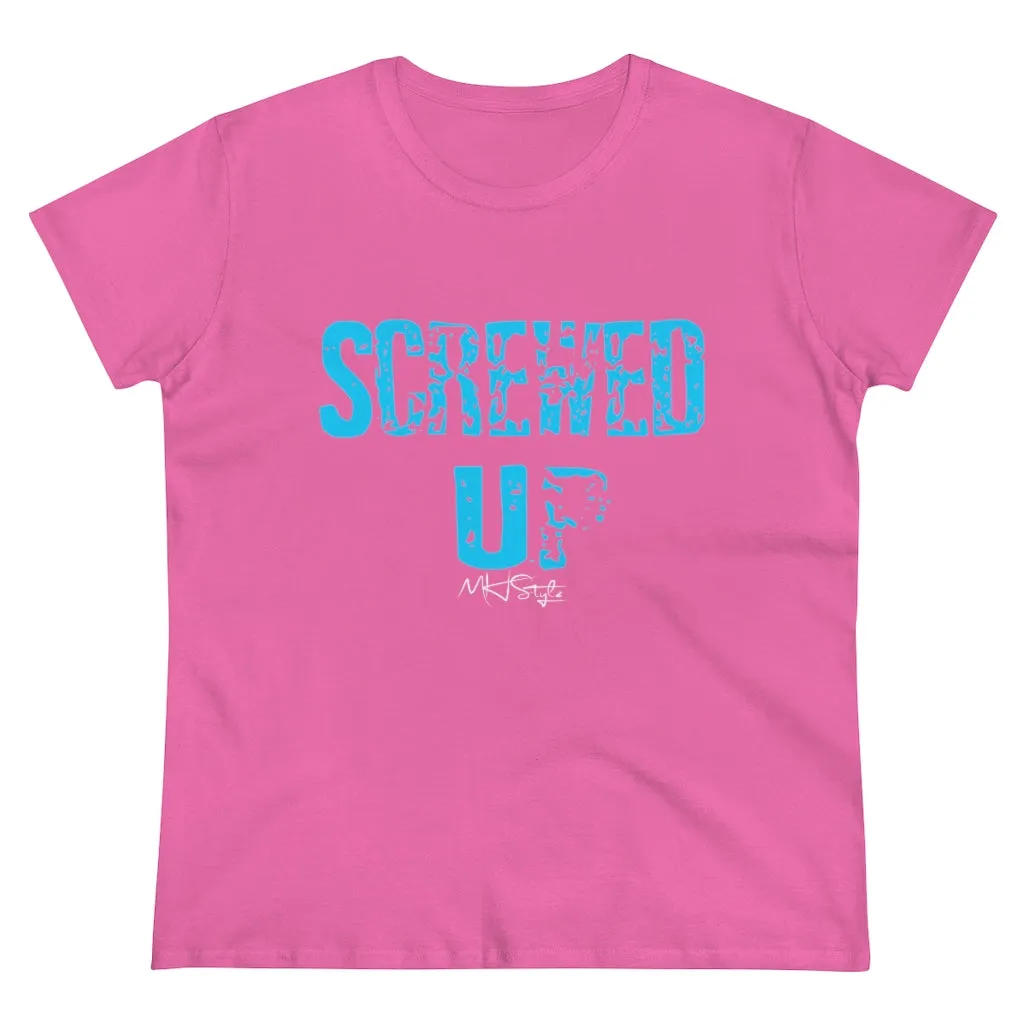 Screwed Up Women's Heavy Cotton Tee