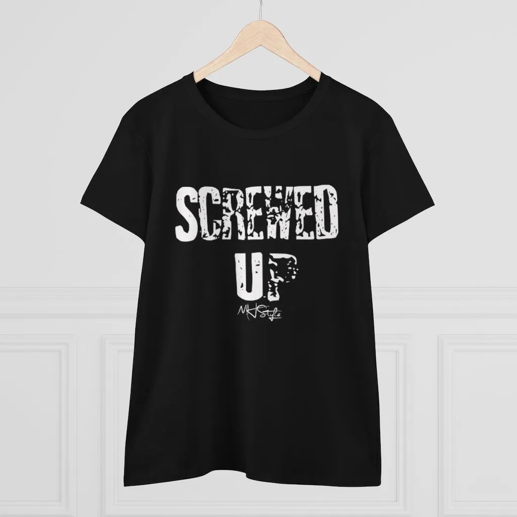 Screwed Up Women's Heavy Cotton Tee