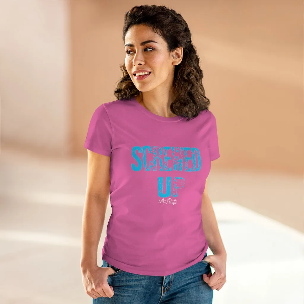 Screwed Up Women's Heavy Cotton Tee