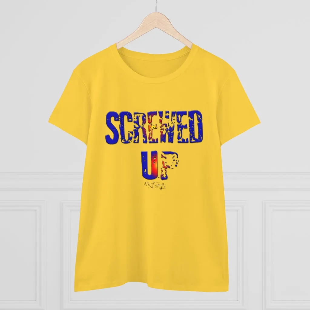 Screwed Up Women's Heavy Cotton Tee