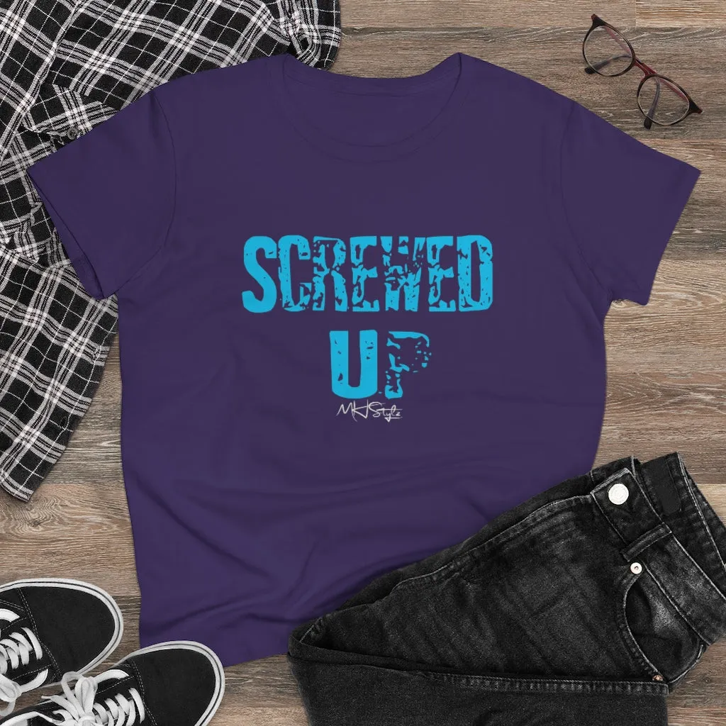 Screwed Up Women's Heavy Cotton Tee